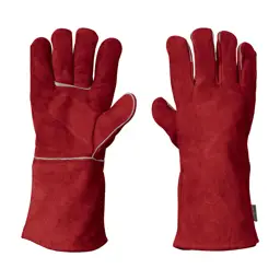 GUANTE CUERO ROJO SOLDADOR TRUPER