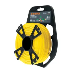 CUERDA PARA CORTE ZACATE AMARILLO 56X3MM TRUPER