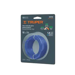 CUERDA PARA CORTAR ZACATE AZUL 15MX1.6MM TRUPER