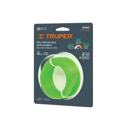 CUERDA PARA CORTAR ZACATE VERDE 15MX2MM TRUPER
