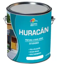 HURACAN PINTURA EXTERIORES INDUSTRIAS MULTICOLOR