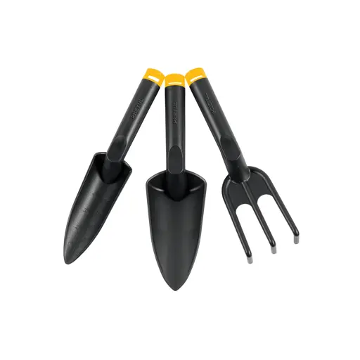 JUEGO DE HERRAMIENTAS PARA JARDIN 3 PIEZAS PRETUL