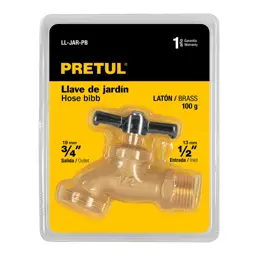 LLAVE DE CHORRO 1/2" PRETUL