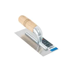 LLANETA LISA 8" CON MANGO DE MADERA TRUPER