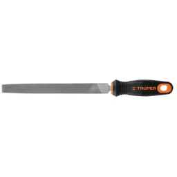 LIMA PLANA BASTARDA 8" CON MANGO TRUPER