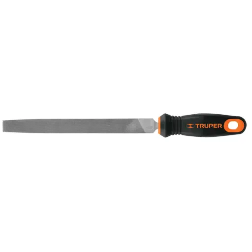 LIMA PLANA BASTARDA 8" CON MANGO TRUPER