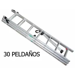 ESCALERA ALUMINIO EXTENSION 30PELDAÑOS SST-3X10