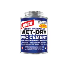 PEGAMENTO PVC WETDRY 1/16 GALON LANCO