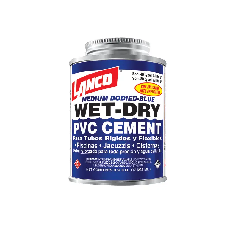 PEGAMENTO PVC WETDRY 1/16 GALON LANCO