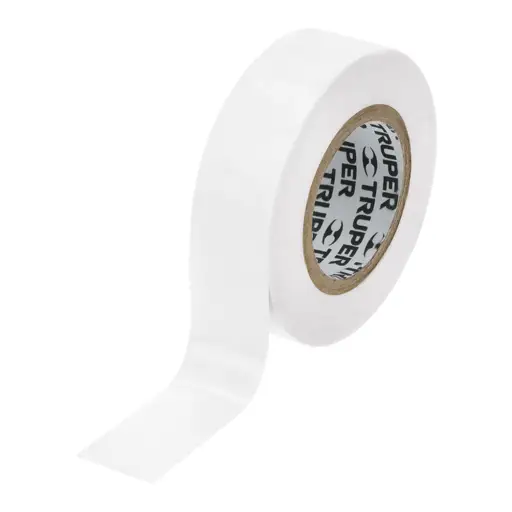 TAPE ELÉCTRICO BLANCO 19MM X 9M TRUPER