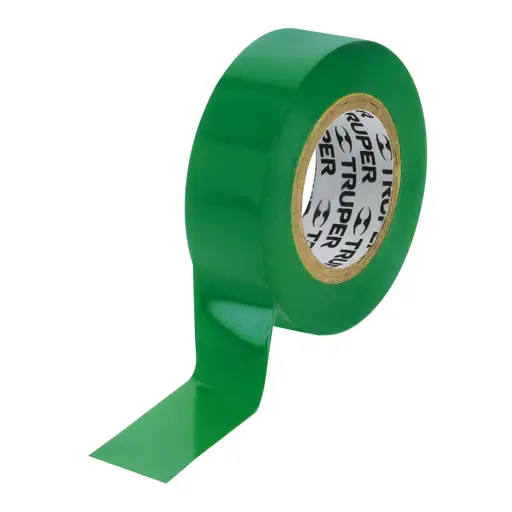 TAPE ELÉCTRICO VERDE 19MM X 9M TRUPER
