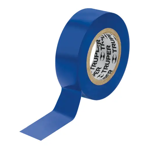TAPE ELÉCTRICO AZUL 19MM X 9M TRUPER