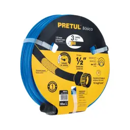 MANGUERA AZUL 1/2"X 10M 3 CAPAS PRETUL