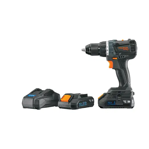 TALADRO INALAMBRICO 20V 1/2" TRUPER MAX