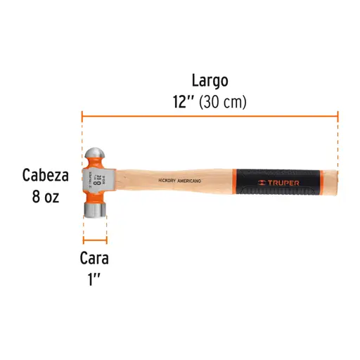 MARTILLO DE BOLA 8 ONZAS TRUPER