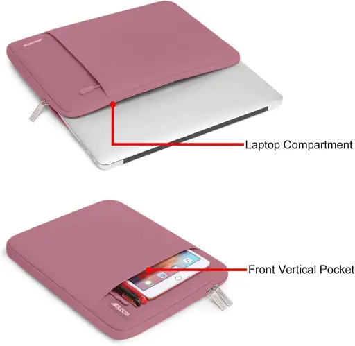 FUNDA VERTICAL CON BOLSILLO LAPTOP 15 PULGADAS MOSISO