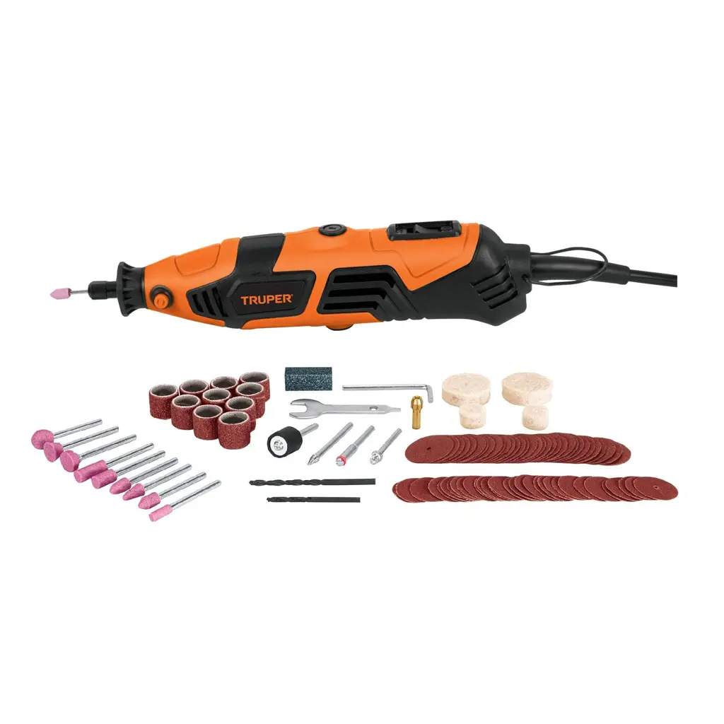 MOTOTOOL PROFESIONAL 150W CON 97 ACCESORIOS TRUPER