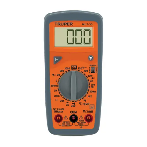 TESTER MULTIMETRO DIGITAL JUNIOR TRUPER