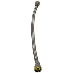 TUBO ABASTO ACERO INOX APRIETE 1/2X7/8X50CM MIBER