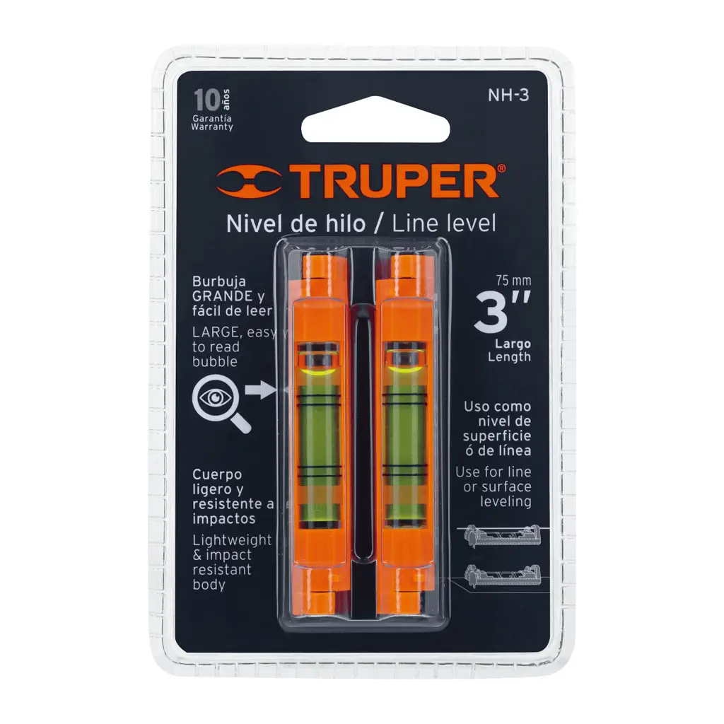 NIVEL PARA CUERDA TRUPER (2 UNIDADES) — vista 2