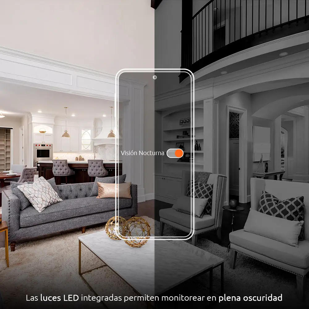 CAMARA INDOOR 2K MOTORIZADA NEXXT SOLUTIONS — vista 2