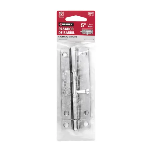 PASADOR CROMADO 5" HERMEX
