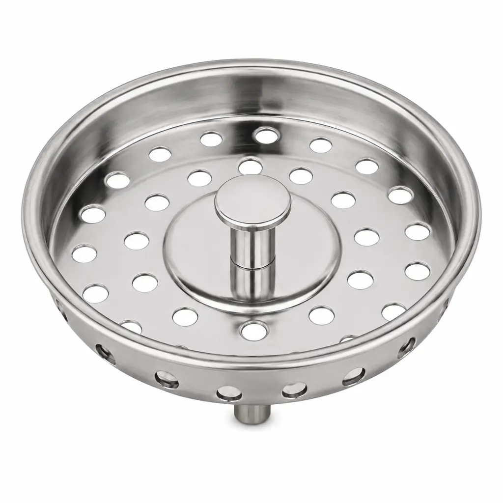 Canastilla de repuesto Coflex de acero inoxidable para fregadero o pila de cocina 2
