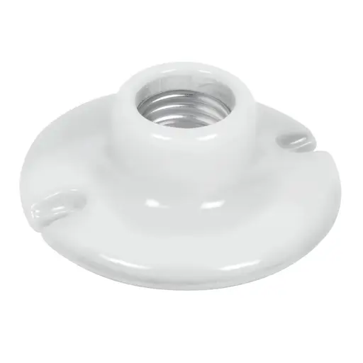 PLAFON BLANCO PORCELANA 3 1/2" VOLTECK