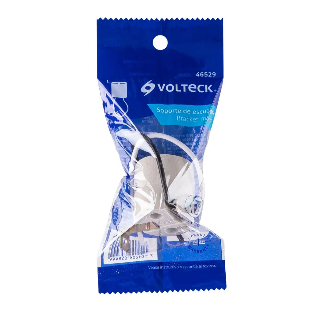 Socket para lámpara tipo escuadra marca Volteck con base de aluminio E27 3
