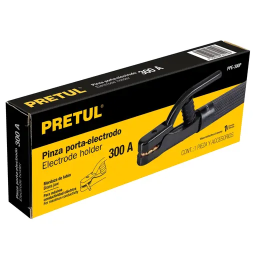 PORTAELECTRODO 300A PRETUL