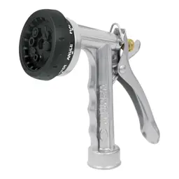 PISTOLA PARA MANGUERA METALICA 8 FUNCIONES TRUPER