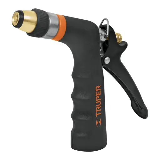 PISTOLA PARA MANGUERA METALICA RECUBIERTA RIEGO TRUPER