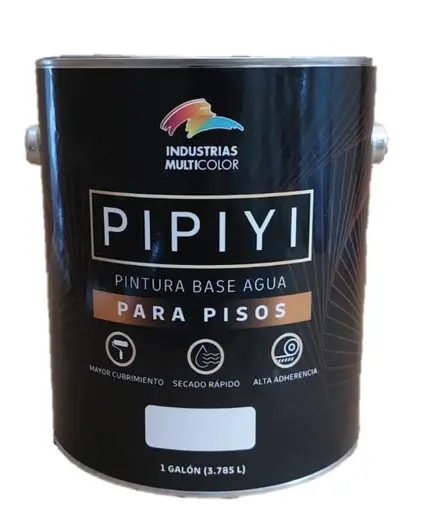 PIPIYI PINTURA PARA PISOS INDUSTRIAS MULTICOLOR