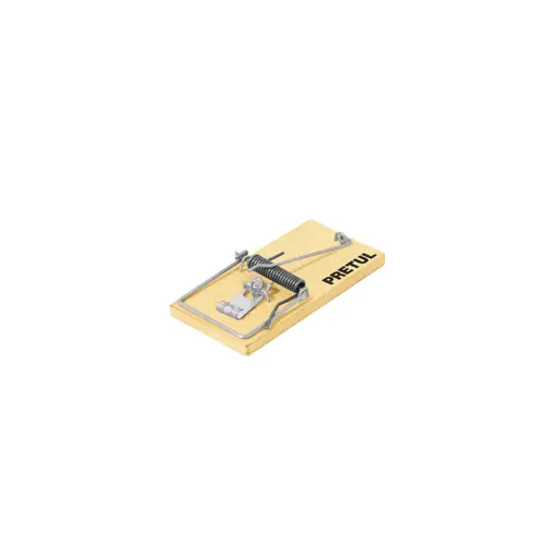RATONERA DE MADERA 4" PRETUL