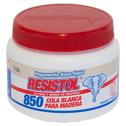 PEGAMENTO COLA BLANCA 1/16 850 RESISTOL