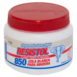PEGAMENTO COLA BLANCA 1/16 850 RESISTOL