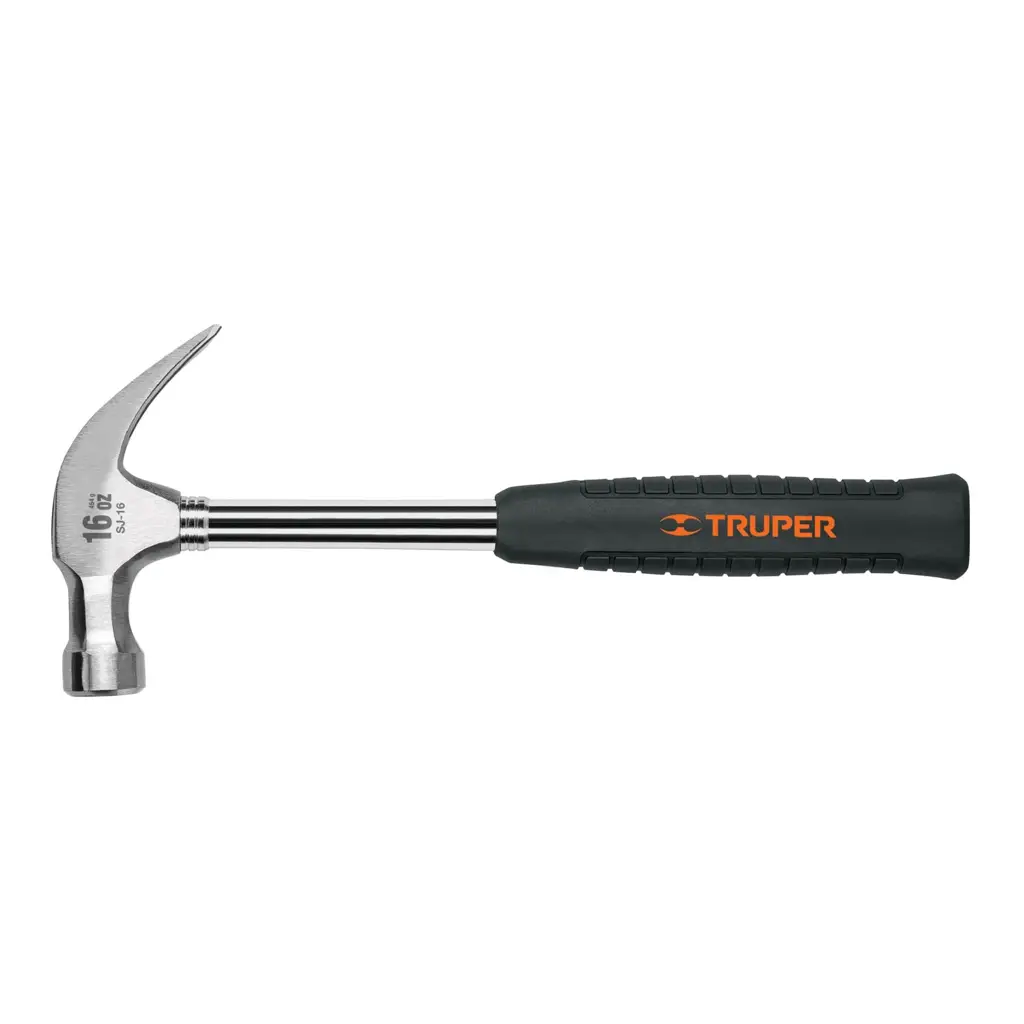MARTILLO CON CABO FORRO HULE 16OZ TRUPER