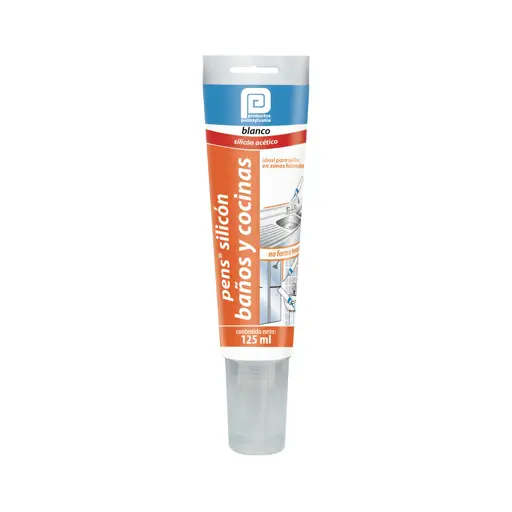 SILICON ANTIHONGOS BAÑO/COCINA BLANCO 125ML PENNSYLVANIA