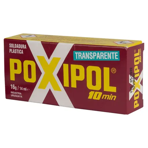 PEGAMENTO EXPOXICO TRANSPARENTE 14ML POXIPOL