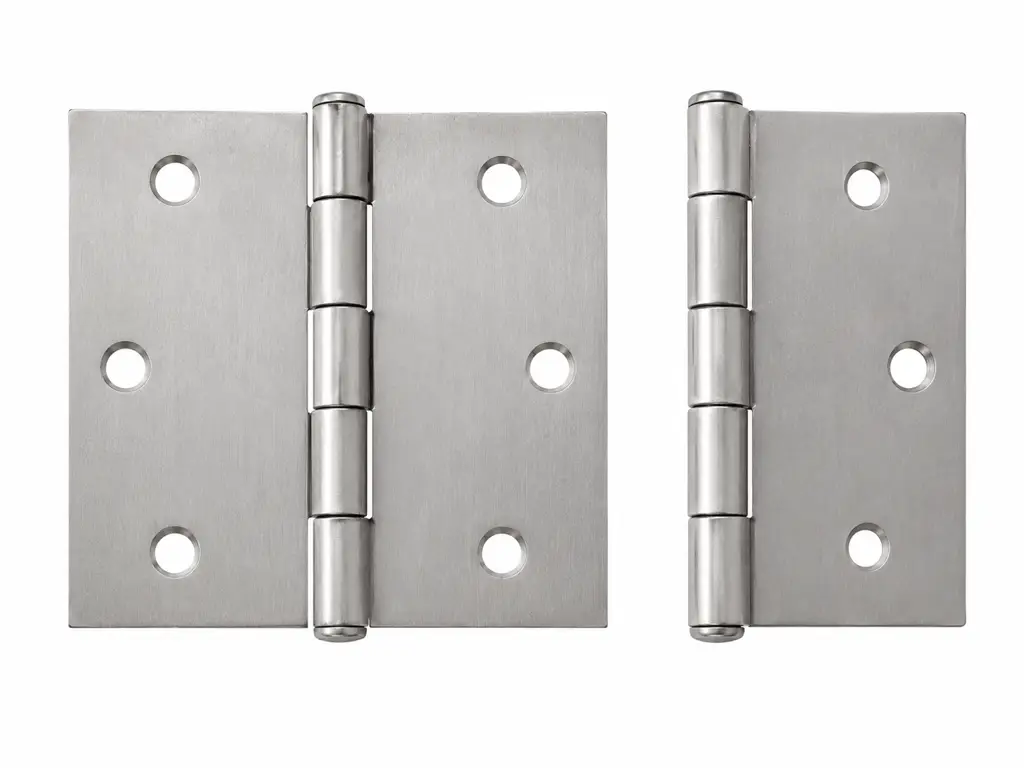 Bisagra Starvil satinada de 2 1/2 x 2 1/2 pulgadas para muebles y gabinetes 1