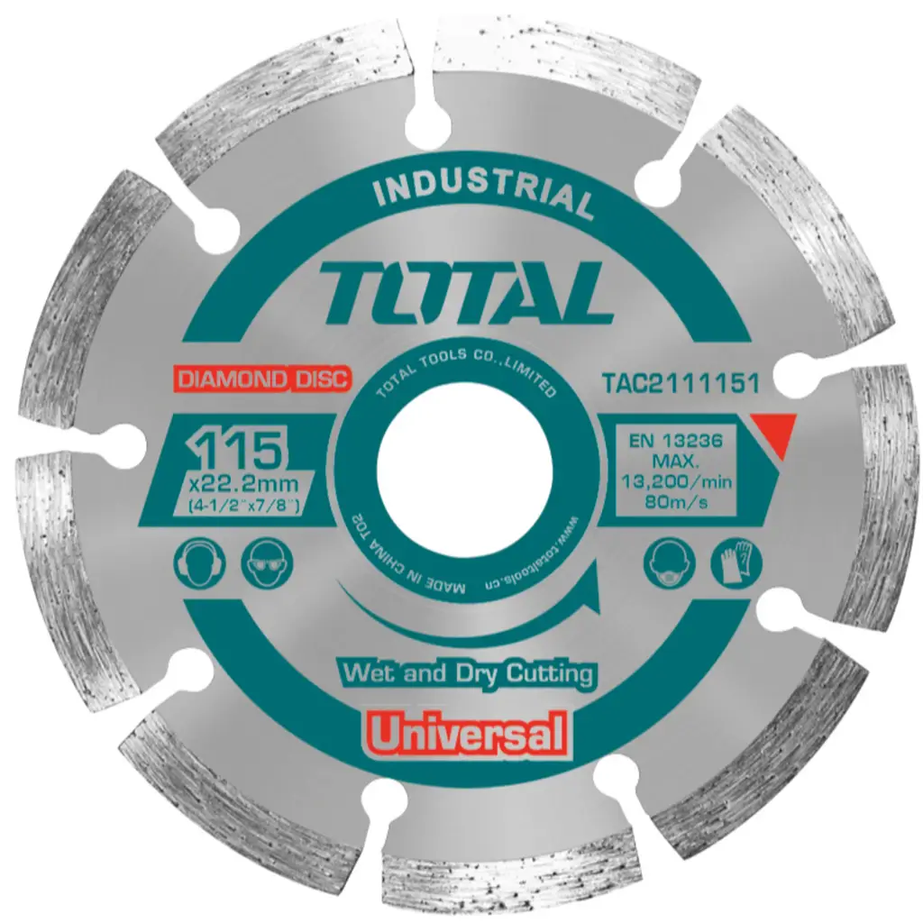 DISCO DIAMANTE SEGMENTADO 4 1/2" TOTAL