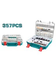 JUEGO ACCESORIOS MOTOTOOL 357 PIEZAS TOTAL