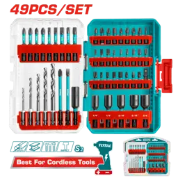 JUEGO PUNTAS Y CUBOS IMPACTO 49 PIEZAS TOTAL