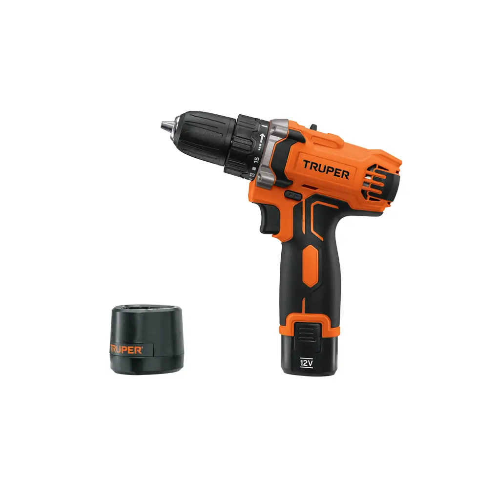 TALADRO INALAMBRICO 12V 3/8" TRUPER PRO