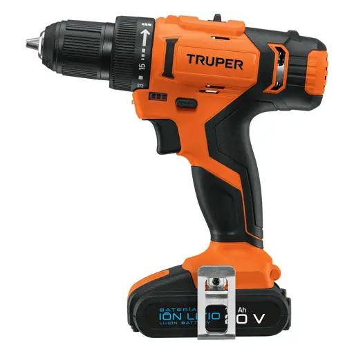 TALADRO INALAMBRICO 20V 1/2" TRUPER
