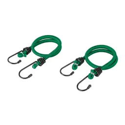 LINGAS ELASTICAS 45 CM LARGO VERDE PRETUL