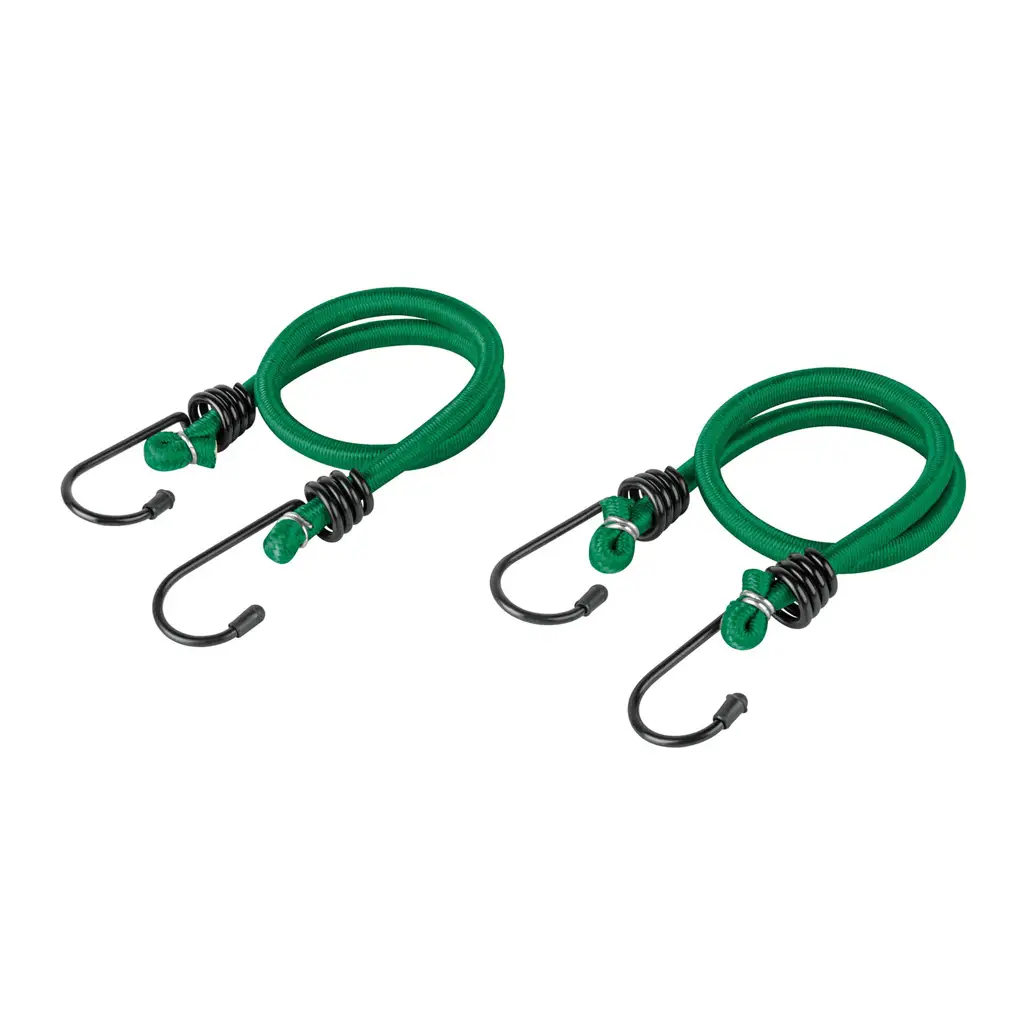 LINGAS ELASTICAS 45 CM LARGO VERDE PRETUL