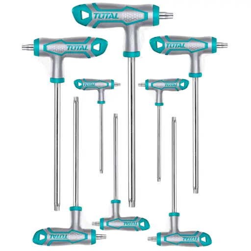 JUEGO LLAVES TORX TIPO T 8PZ T10-T50 TOTAL