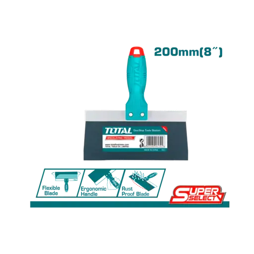 ESPATULA PARA GYPSUM 8" S.S TOTAL