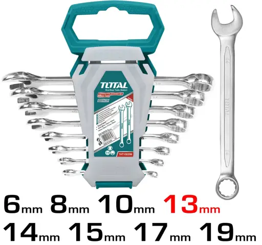 JUEGO DE LLAVES COMBINADA 8 PIEZAS TOTAL